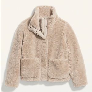 Old Navy Relaxed Cozy Sherpa Faux-Fur Jacket